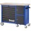 Servante roulante, Dimensions L x l x H : 1190 x 500 x 960 mm, Convient aux modules 3 x 1/3, Force portante statique/mobile 999/999 kg, Poids : 99 kg