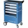 Servante d'atelier, type 1580, Dimensions L x l x H : 625 x 400 x 930 mm, Dimensions des tiroirs L x l x H 478 x 325 x 45 mm