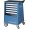 Servante d'atelier, type 2000, Dimensions L x l x H : 625 x 400/545 x 930 mm, Dimensions des tiroirs L x l x H 478 x 325 x 45 mm