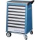 Servante d'atelier, type 2500, Dimensions L x l x H : 625 x 400/545 x 960 mm, Force portante statique 300 kg, Poids 60 kg