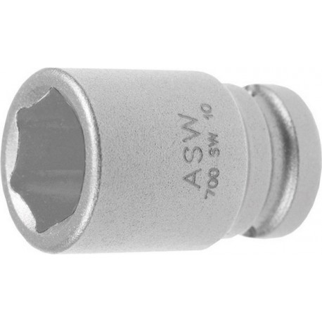 Douille à choc 1/4" 13mm ASW 1 PCS
