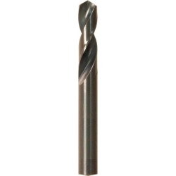 Foret automatique avec queue cylindrique, en acier à coupe rapide, type N, DIN 1897, profil rectifié, surface sans revêtement, Ø h8 : 10,20 mm