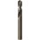 Foret automatique avec queue cylindrique, en acier à coupe rapide, type N, DIN 1897, profil rectifié, surface sans revêtement, Ø h8 : 10,50 mm