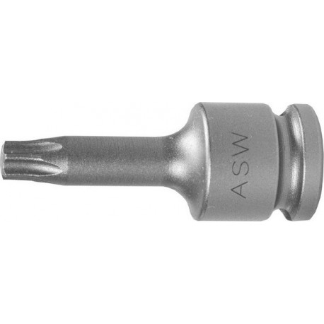 Embout de vissage à choc 1/2" T30 ASW 1 PCS