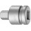 Embouts de vissage à choc 3/4'' pour vis à six pans creux, Cote s/plats : 27 mm, Long. 62 mm, Ø extérieur de l'entraînement 44 mm
