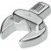 Clé plate emboîtable, Cote s/plats : 17 mm, Tige 14 x 18 mm, Larg. : 38 mm, Hauteur : 9,0 mm