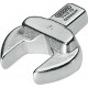 Clé plate emboîtable, Cote s/plats : 19 mm, Tige 14 x 18 mm, Larg. : 42 mm, Hauteur : 10,0 mm