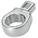 Clé polygonale emboîtable, Cote s/plats : 17 mm, Tige 9 x 12 mm, Larg. : 27,2 mm, Hauteur : 13,0 mm