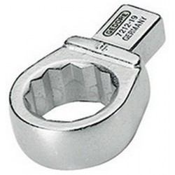 Clé polygonale emboîtable, Cote s/plats : 36 mm, Tige 14 x 18 mm, Larg. : 53,0 mm, Hauteur : 19,0 mm
