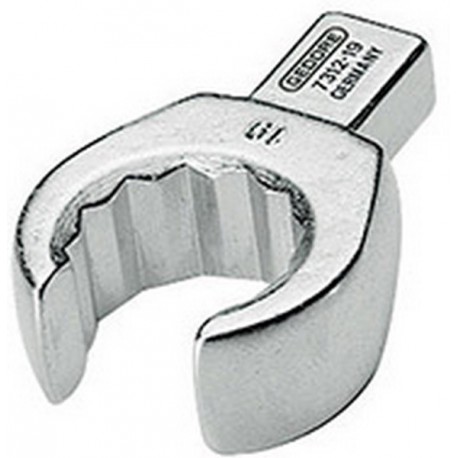 Clé polygonale emboîtable ouverte, Cote s/plats : 10 mm, Tige 9 x 12 mm, Larg. : 21,0 mm, Hauteur : 11,0 mm