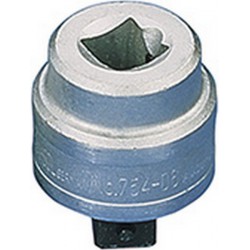 Cliquet pour clé dynamométrique DREMOMETER, Entraînement à 4 pans : 1 pouces, Angle de pivotement 10° °