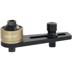 Multiplicateur de couple DREMOPLUS ALU, forme L, Couple de sortie : 500-2800 N·m, démultiplication 1:5,5, Entraînement à 4 pans 3/4 pouces