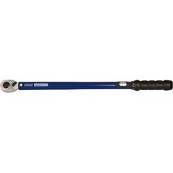 Clé dynamométrique, Étendue de l'échelle de mesure : 40-200 N·m, Graduation 0,5 N·m, Entraînement à 4 pans 1/2 pouces, Long. : 409 mm