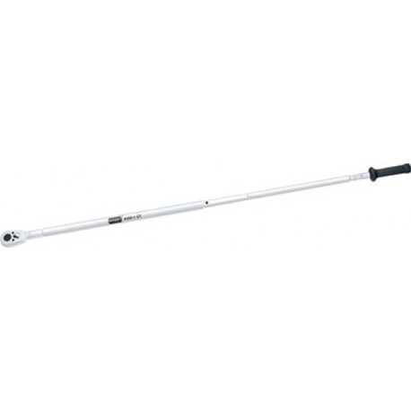 Clé dynamométrique SYSTEM 6000 CT, Étendue de l'échelle de mesure : 600-1600 N·m, Graduation 5,0 N·m, Entraînement à 4 pans 1 pouces, Long. : 2455 mm