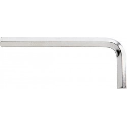 Clé mâle coudée à six pans, Cote s/plats : 10 mm, Long. des branches 119 x 50 mm