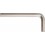 Clé mâle coudée nickelée 5x mm Wiha 1 PCS