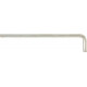 Clé coudée à 6 pans, modèle long, nickelé, Cote s/plats : 14 mm, Long. des branches 291 x 70 mm