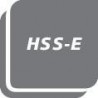 Alésoir mécanique CN à queue cylindrique, HSSE, Ø nominal : 3,00 mm, Long. totale 61 mm, Lames de 15 mm, queue Ø 3 mm