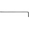 Clé mâle coudée longue phosphatée tête sphérique T27x mm Wiha 1 PCS