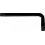 Clé coudée TORX®, Dimensions : T 30, Long. des branches 79 x 30 mm