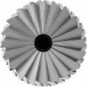 Fraise sur tige de 6 mm, en carbure, forme cylindrique ZYA-S, avec denture frontale, denture 4, Forme : ZYA-S 0413, Ø de la tête 4 mm