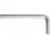 Clé mâle coudée nickelée 1/8"x mm Wiha 1 PCS