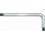 Clé coudée XZN, Dimensions : M8, Long. des branches 98 x 38 mm