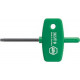 Tournevis TORX® avec poignée de clé, Dimensions : T 7, Long. de la lame 35 mm