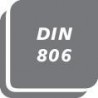 Coins durs, type 667, pointe pleine, MK : 2, A 18,0 mm, B 100 mm, D : 7 mm, d1 : 17,780 mm, l1 : 36,0 mm