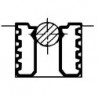 Mors à prismes et mors normaux type SBO pour étau machine RB/RS/UZ, Pour taille : 3, Larg. : des mors 135 mm