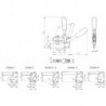 Sauterelle poussée 6802 T.1 AMF 1 PCS