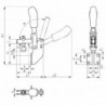 Sauterelle poussée 6803 T.2 AMF 1 PCS