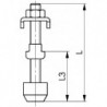 Vis de placage T.0 AMF 1 PCS