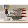 Dispositif de serrage horizontal, Capacité de serrage : 60 mm, Force serrage 2500 N, Poids 0,420 kg, Hauteur de serrage : 60 mm, Long. totale : 210 mm