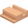 Fraise à rainurer, outil à bois, Ø : 5 mm, Long. utile 11 mm, Long. totale 51 mm