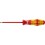 Tournevis plat VDE, Larg. : de la lame : 6,5 mm, Épais. : de la lame 1,2 mm, Long. de la lame 150 mm, Long. totale : 255 mm, Ø de la lame : 5,5 mm