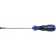 Tournevis plat avec lame ronde, Larg. : de la lame : 6,5 mm, Épais. : de la lame 1,2 mm, Long. de la lame 150 mm, Long. totale : 268 mm
