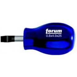 Tournevis plat pour carburateur, Larg. : de la lame : 6,5 mm, Épais. : de la lame 1,2 mm, Long. de la lame 25 mm, Long. totale : 79 mm