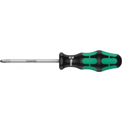 Tournevis cruciforme PH, avec lame ronde, Dimensions : PH 0, Long. de la lame 60 mm, Long. totale 141 mm, Ø de la lame : 3,0 mm