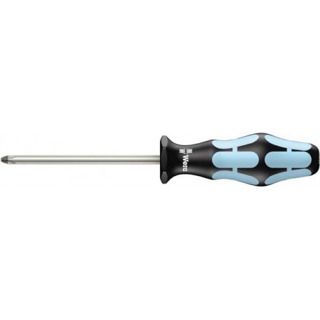 Tournevis cruciforme PH acier inoxydable, Dimensions : PH 2, Long. de la lame 100 mm, Long. totale 205 mm, Ø de la lame : 6,0 mm