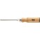 Tournevis cruciforme PH avec manche en bois, Dimensions : PH 2, Long. de la lame 100 mm, Long. totale 205 mm, Ø de la lame : 6,0 mm