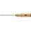 Tournevis cruciforme PH avec manche en bois, Dimensions : PH 2, Long. de la lame 100 mm, Long. totale 205 mm, Ø de la lame : 6,0 mm