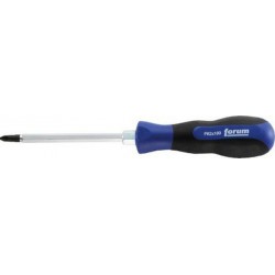 Tournevis cruciforme PH avec lame à 6 pans, Dimensions : PH 3, Long. de la lame 150 mm, Long. totale 265 mm, Lame à 6 pans : 8 mm