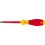 Tournevis cruciforme PH VDE, avec lame ronde, Dimensions : PH 2, Long. de la lame 100 mm, Long. totale 218 mm, Ø de la lame : 7,8 mm