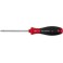 Tournevis cruciforme PZ, avec lame ronde, Dimensions : PZ 0, Long. de la lame 60 mm, Long. totale 164 mm, Ø de la lame : 3,0 mm