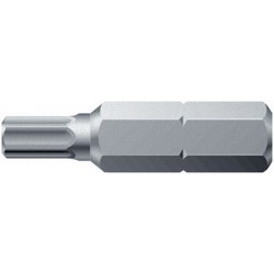 Embout pour vis à 6 pans femelle 5/16'', 30 mm, Cote s/plats : 3 mm