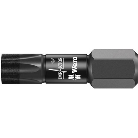 Embout pour vis femelle TORX® 1/4'' Impaktor, 25 mm de long, Dimensions : T 20, Long. totale 25 mm