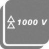 Brucelles de précision, isolées, Pointes : droit, pointu, Surfaces de préhension denture fine, Surface nickelées, isolées par immersion