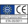 Vis fraisée Inox HECO-MULTI-MONTI MMS-P TD 7,5x 75 A5 (Par 50)