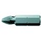 Embout semi-dur, pour vis cruciforme 1/4'' PZ, Dimensions : PZ 1, Long. totale 25 mm
